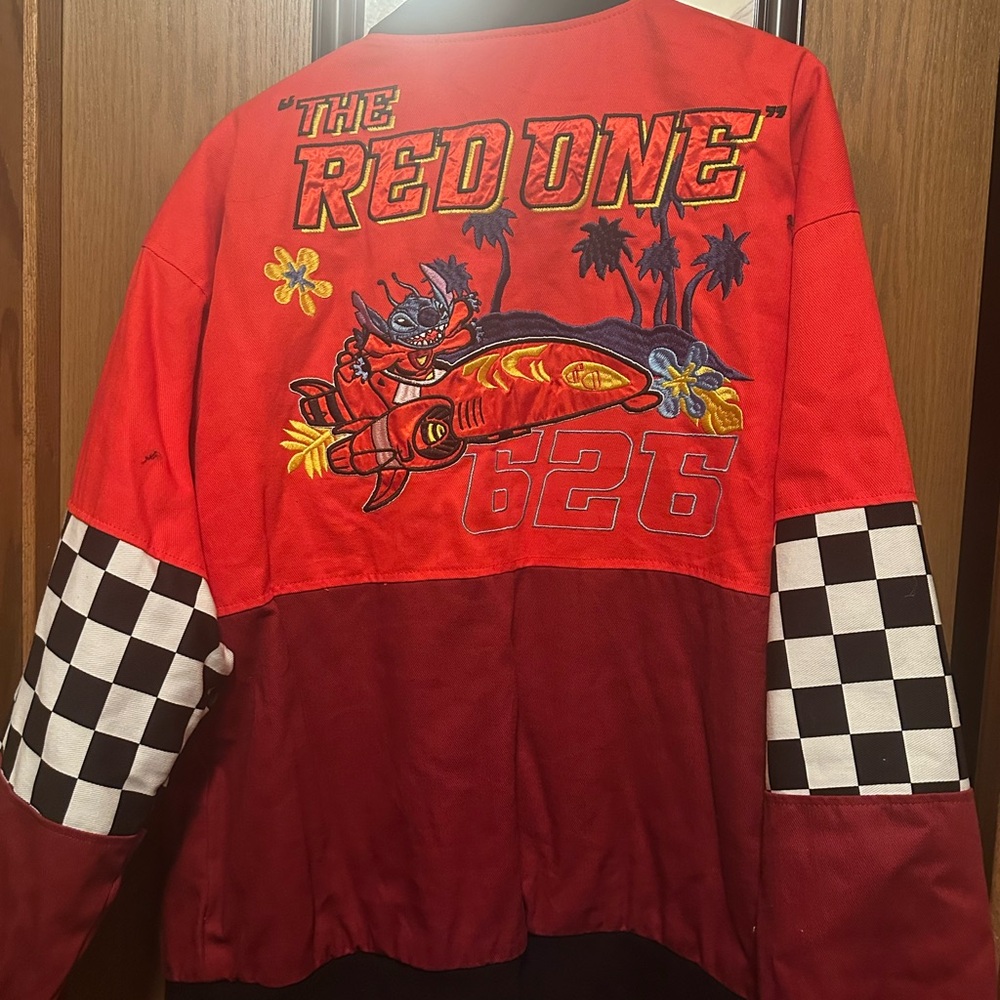 Disney Lilo & Stitch The Red One Racing Jacket - BoxLunch Exclusive